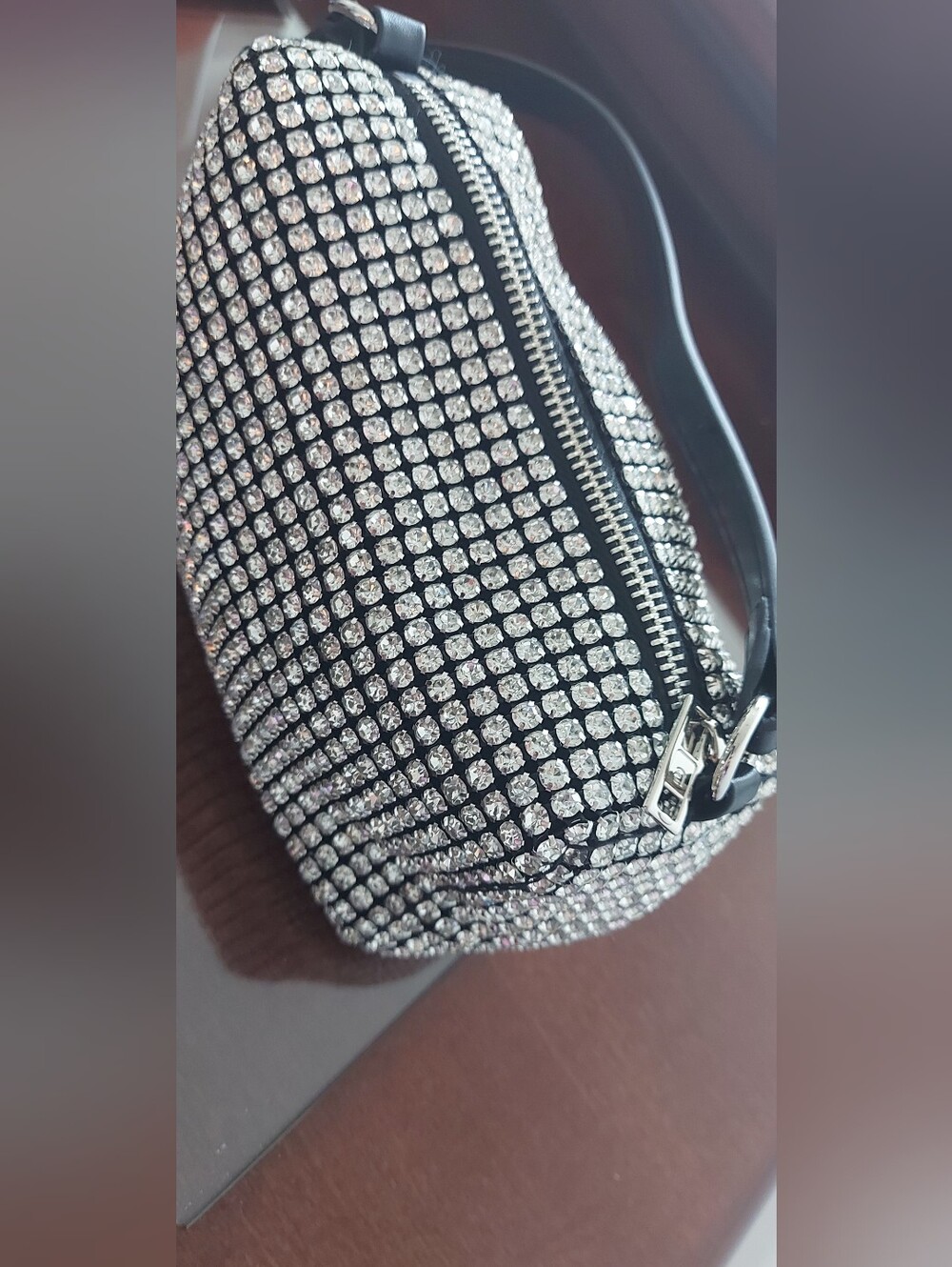 Silver Rhinestone Purse - Picture 8 of 9